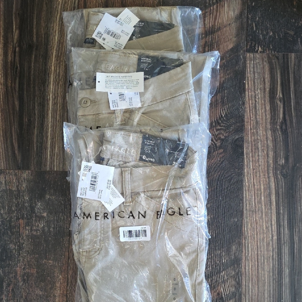 American Eagle Outfitters Tan Kick Boot Low Rise Stretch